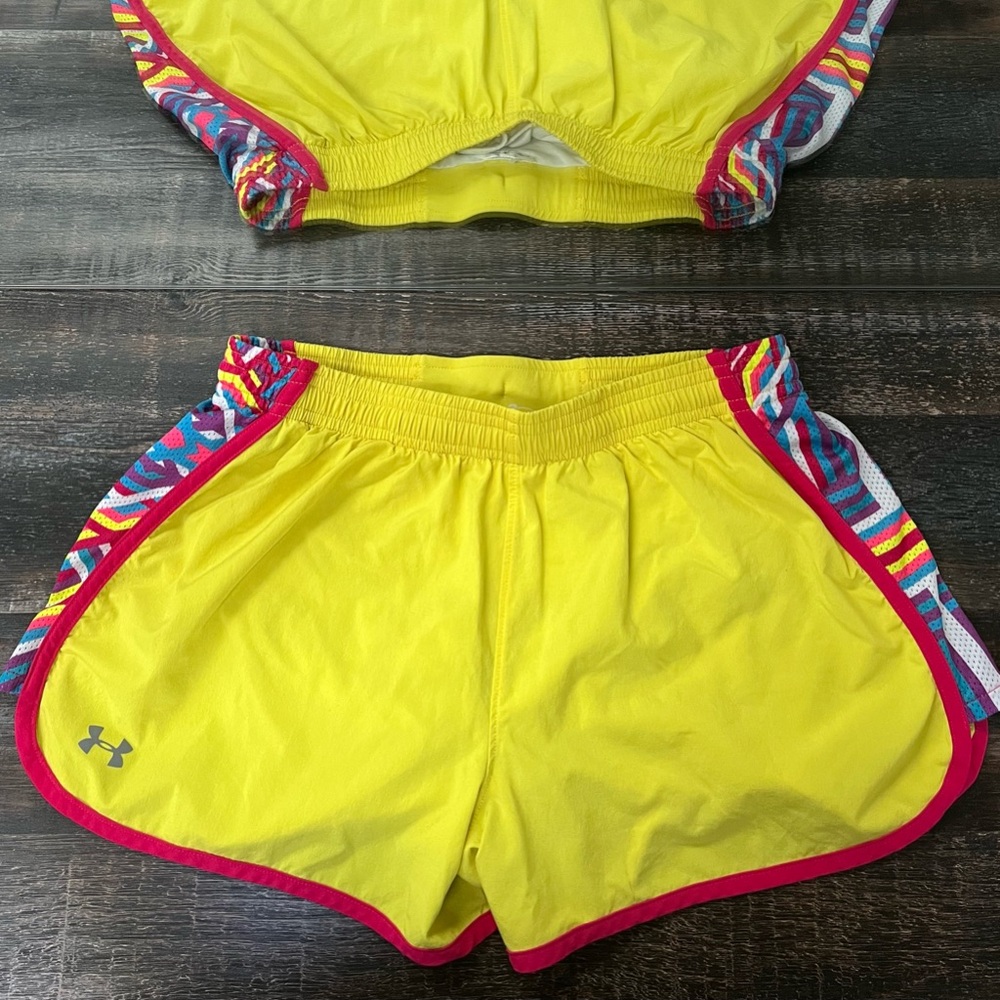 Neon Running Shorts